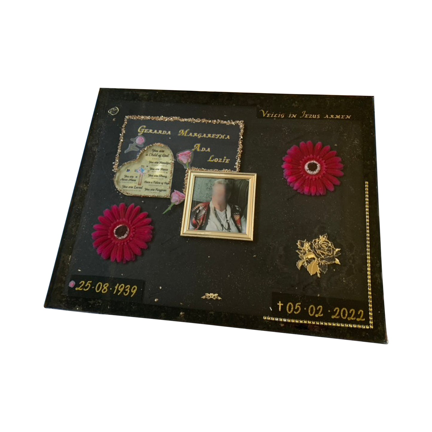 Persoonlijke Grafsteen - Liggend