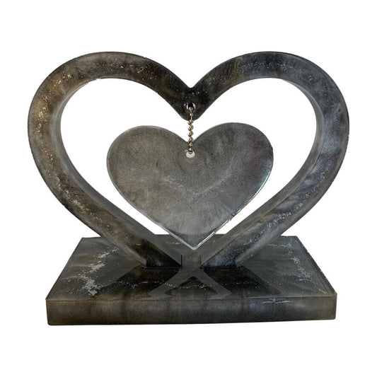 Gedenksteen - Hart - Met Foto