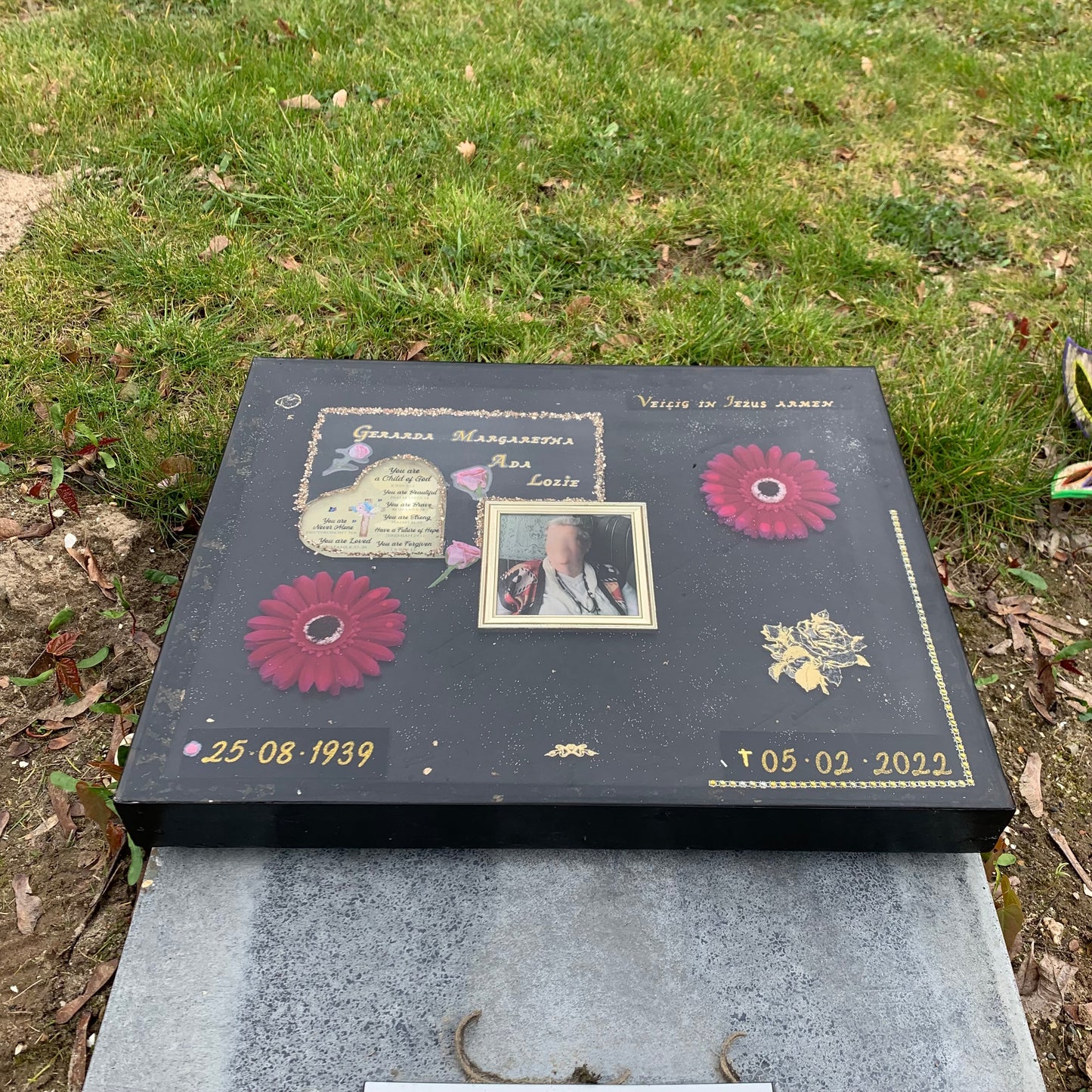 Persoonlijke Grafsteen - Liggend