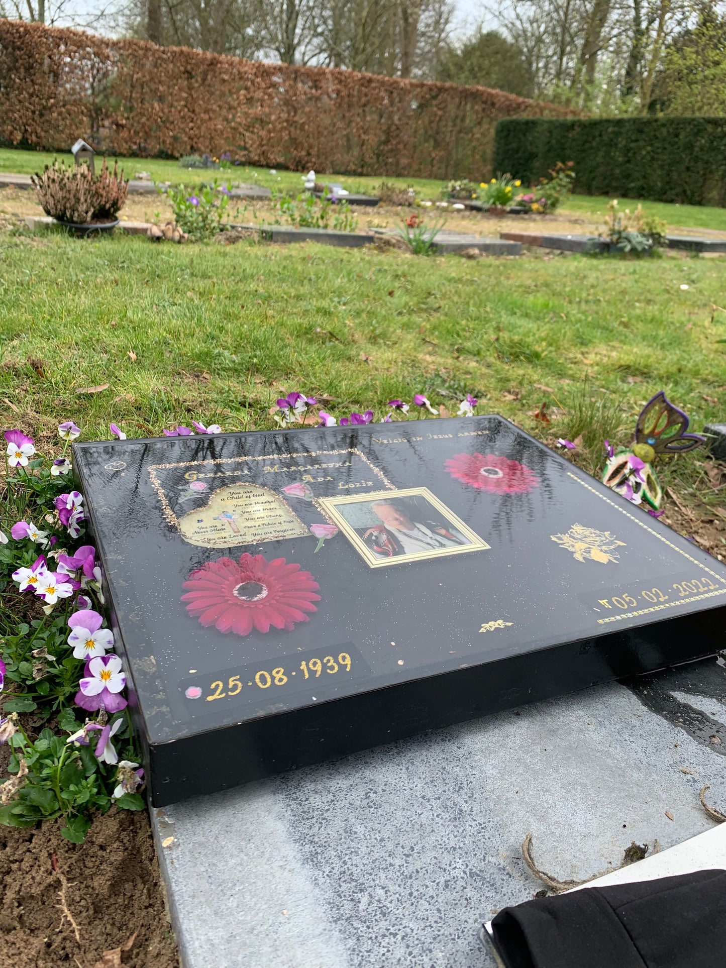 Persoonlijke Grafsteen - Liggend