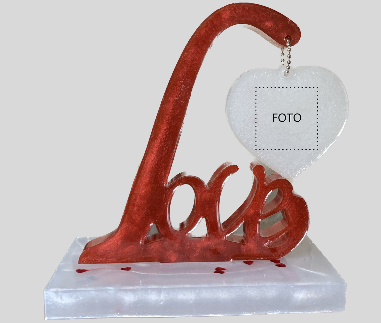 Liefde - Love Beeldje - Met foto